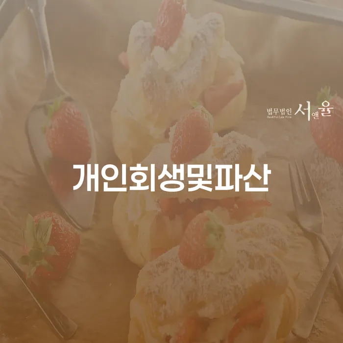 개인파산선고 개인회생으로 해결 채무조정제도를 이용